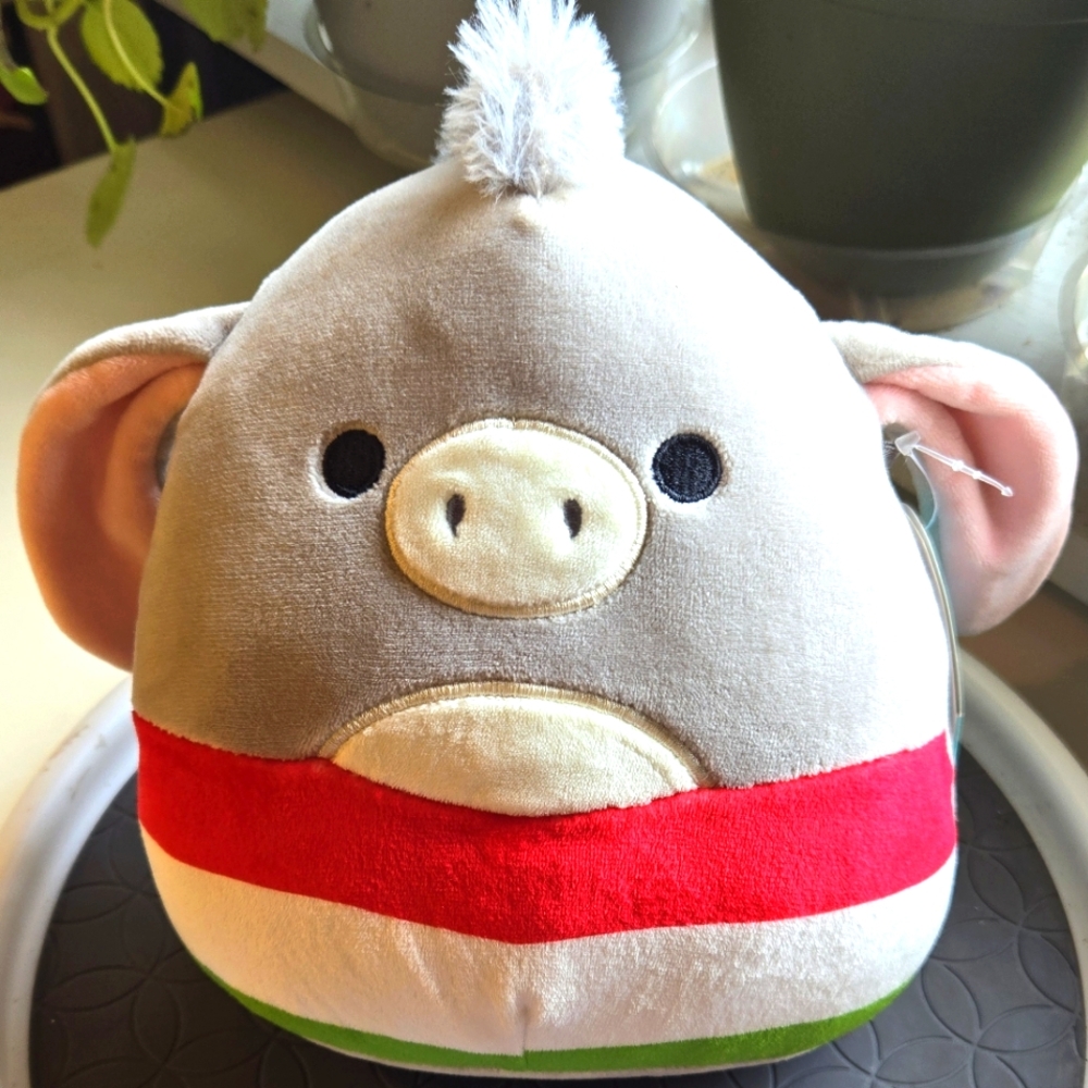 Original Squishmallows - Jason the Donkey - Mexico Fiesta Squad Plush